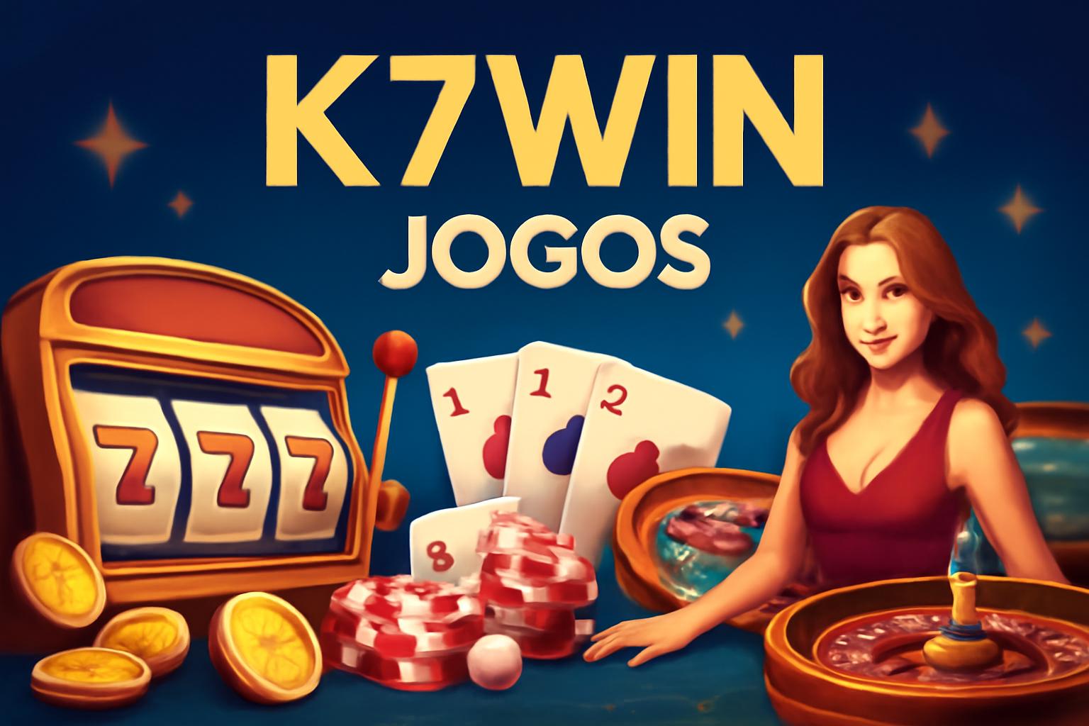 Jogos de cassino online inovadores e emocionantes na K7WIN