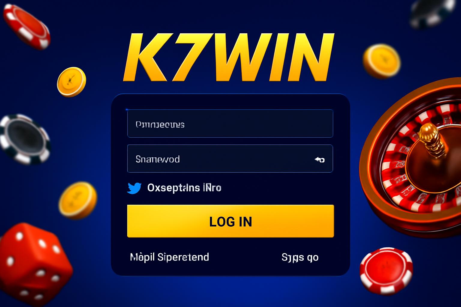 Login no Cassino K7WIN