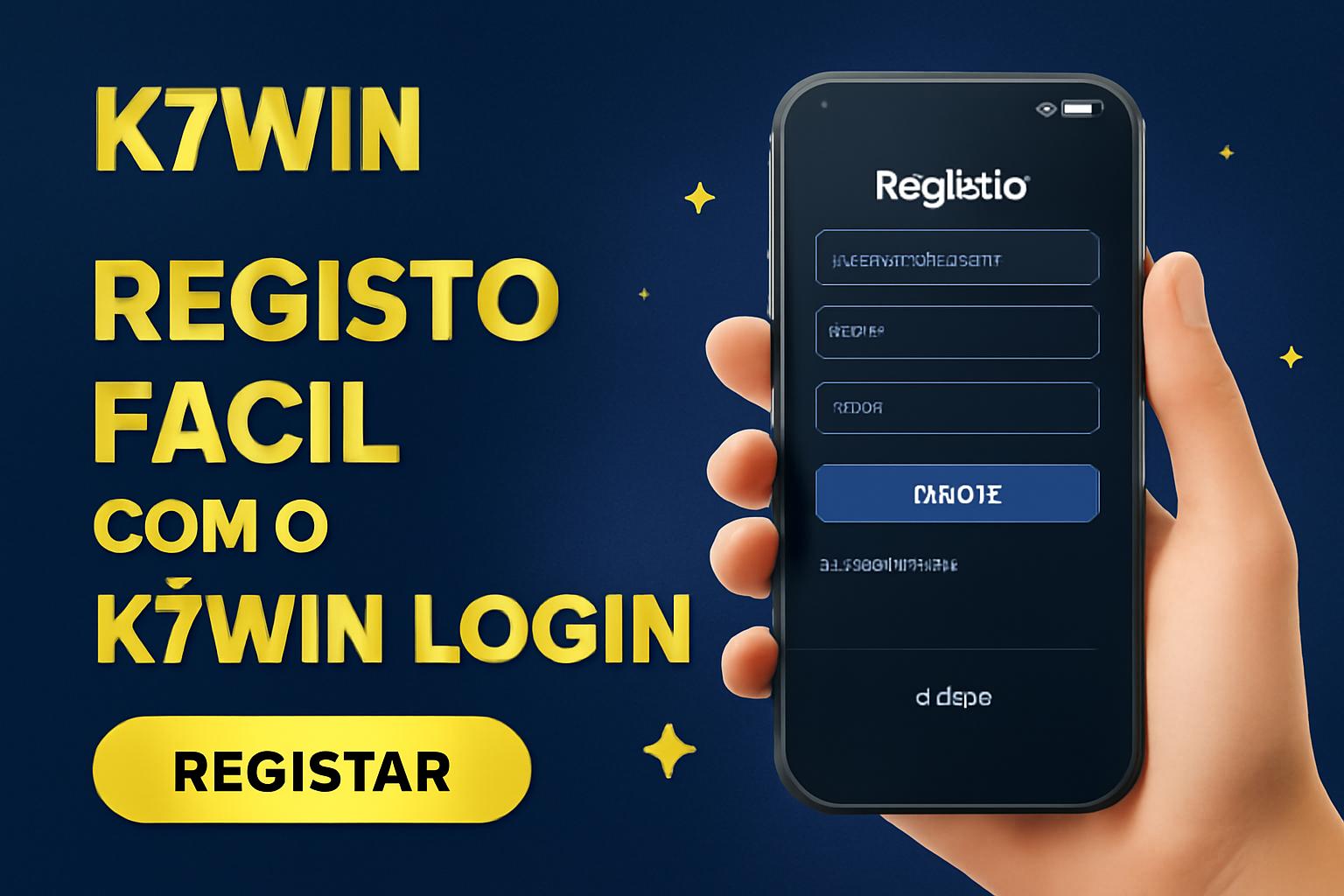 Não Perca tempo, o rRgistro na site K7WIN